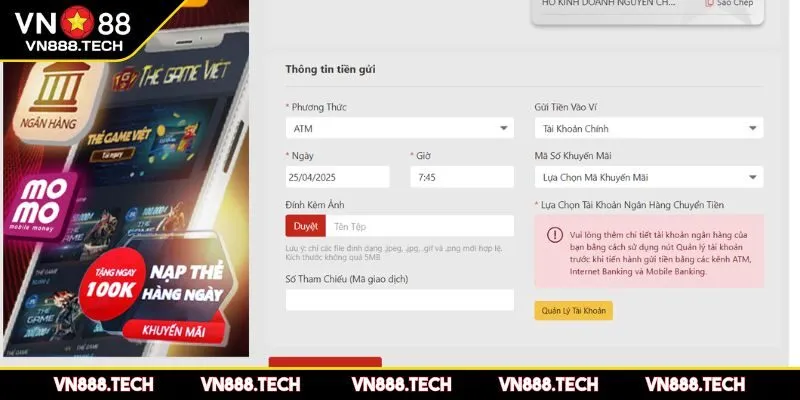 3 cách nạp tiền phổ biến nhất