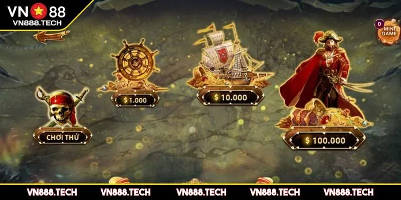 Pirate Treasure cùng truy tìm kho báu hải tặc